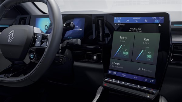 customised recommendations - Renault onboard services