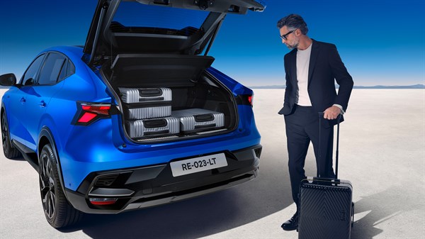 Renault Rafale full hybrid E-Tech - modular layout