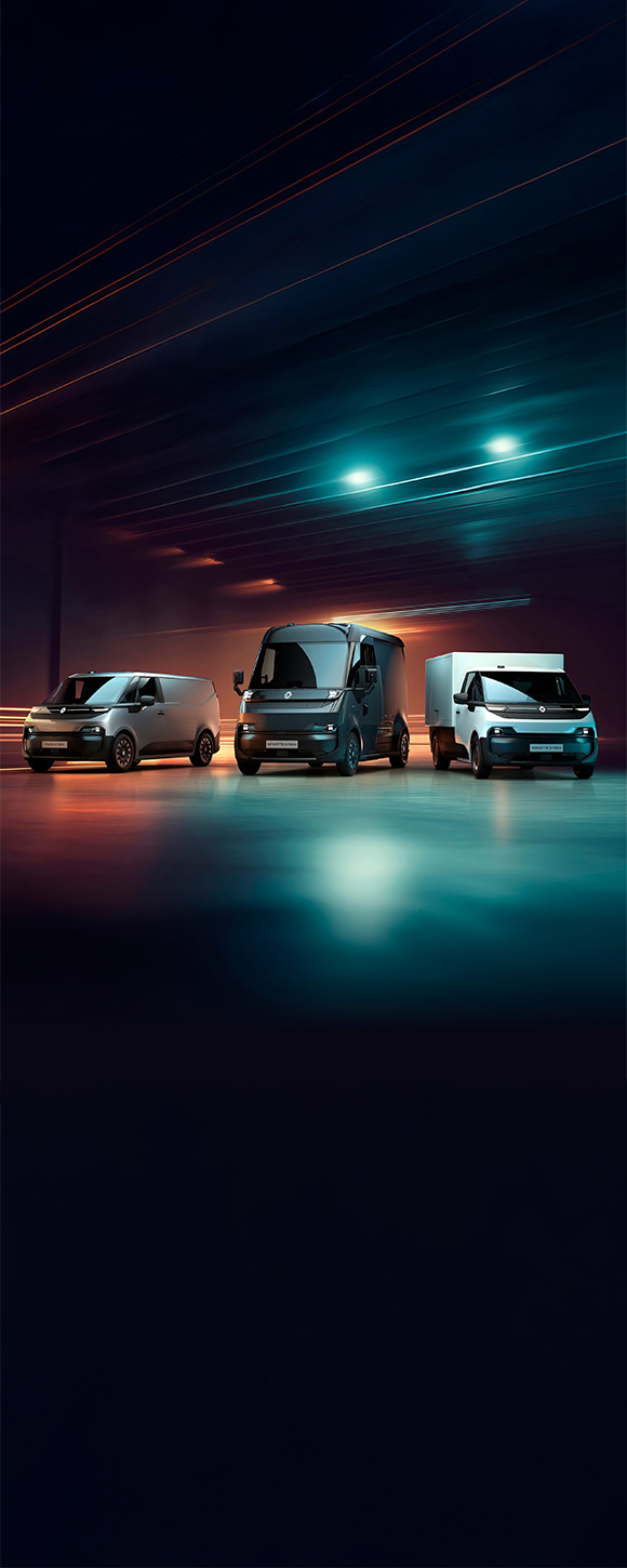 Renault - new electric commercial vehicles