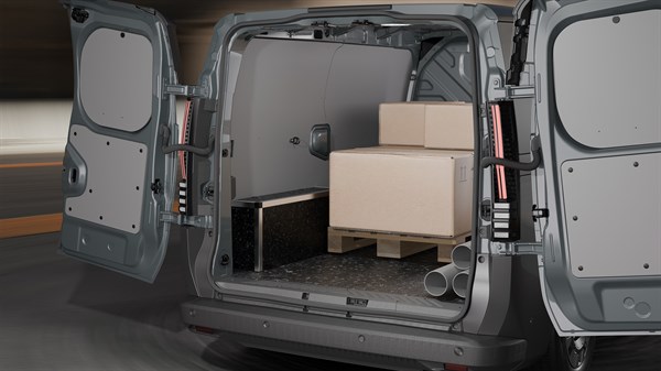 new Renault Trafic Van E-Tech electric - premium cargo area trim