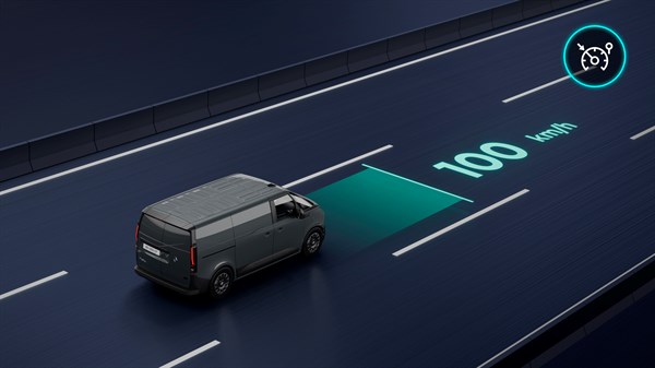 new Renault Trafic Van E-Tech electric - speed limiter