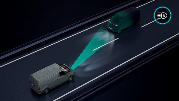 new Renault Trafic Van E-Tech electric - automatic high low beam