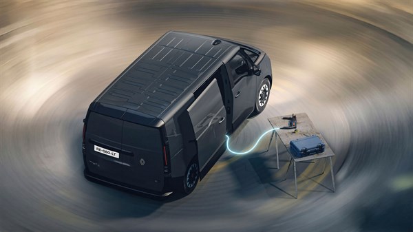 Renault Trafic Van E-Tech electric - bidirectional charging