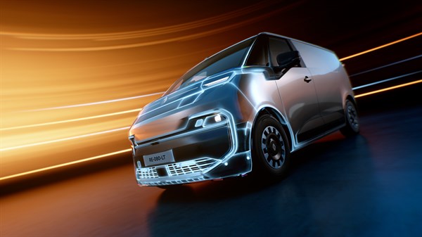 new Renault Trafic Van E-Tech electric - connectivity designed for your business