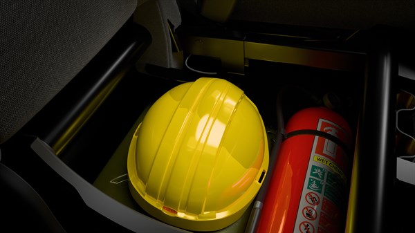 new Renault Trafic Van E-Tech electric - onboard storage