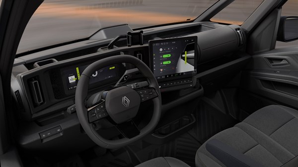 new Renault Trafic Van E-Tech electric - smartphone mount kit