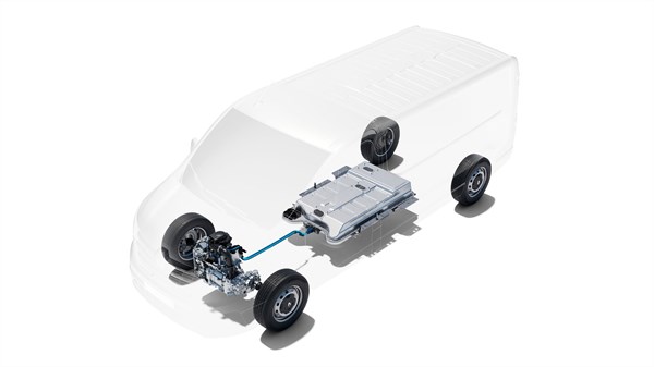 Renault Trafic Van - electric performance
