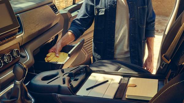 innanrýmið sem skrifstofa á ferðinni - Renault Trafic