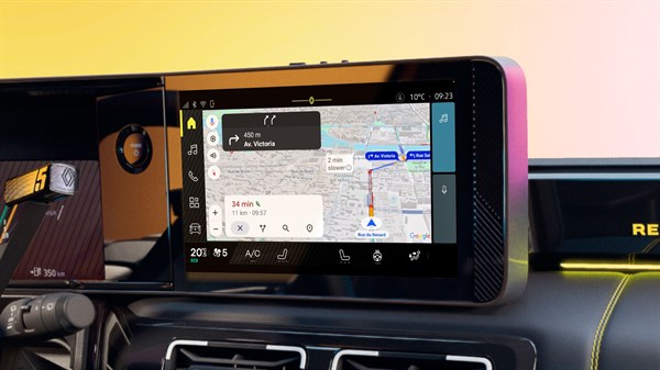 Real-time navigation - Renault 5 E-Tech electric