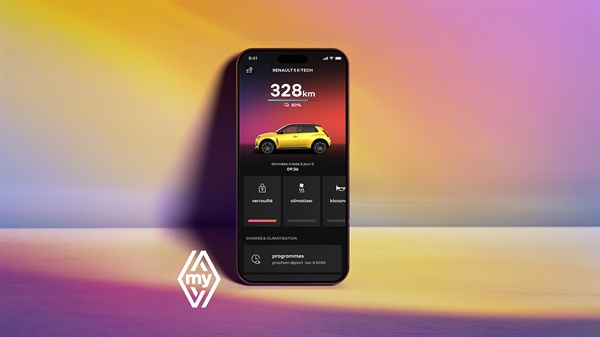 Manage your vehicle remotely with Renault 5 E-Tech electric