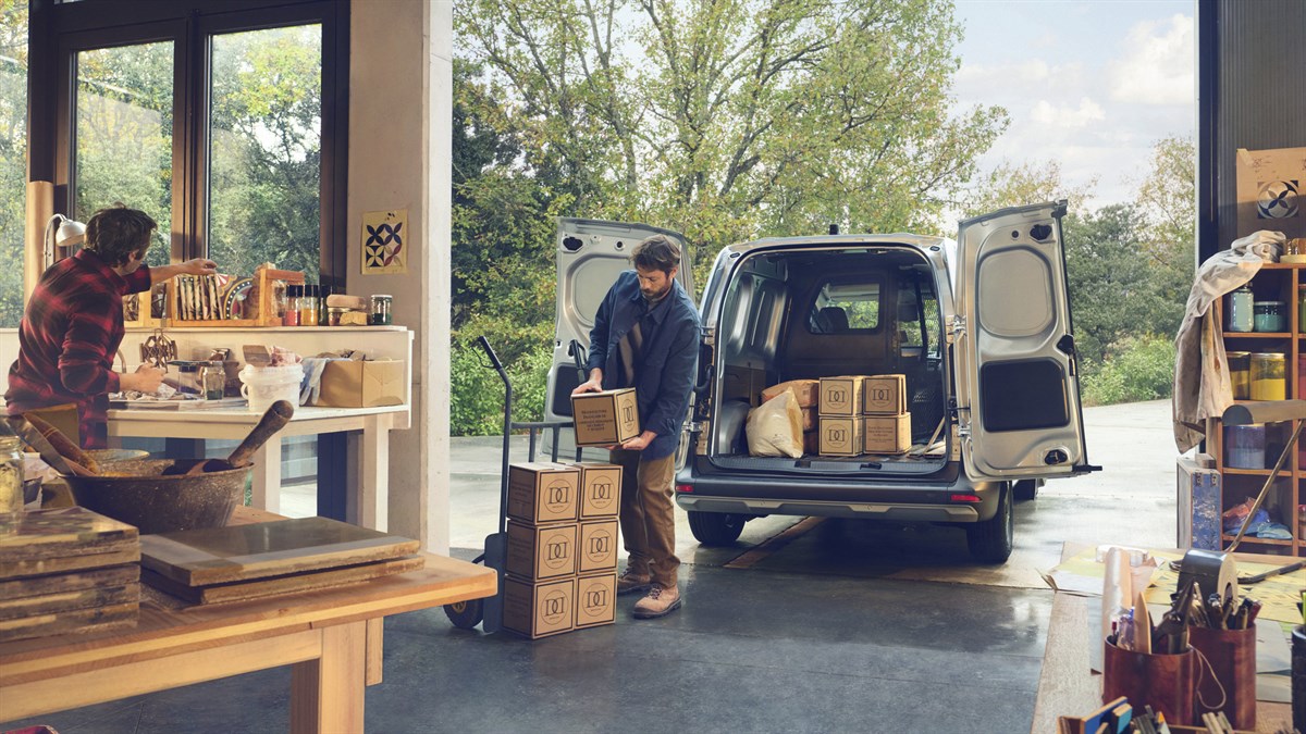 Renault Kangoo Van E-Tech 100% electric - loading volume