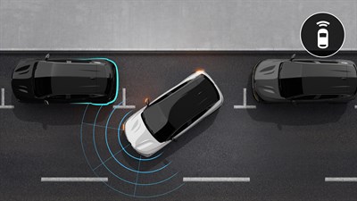 Renault Megane E-Tech 100% electric - front park assistt