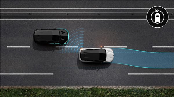 Renault Megane E-Tech 100% electric - blind spot warning