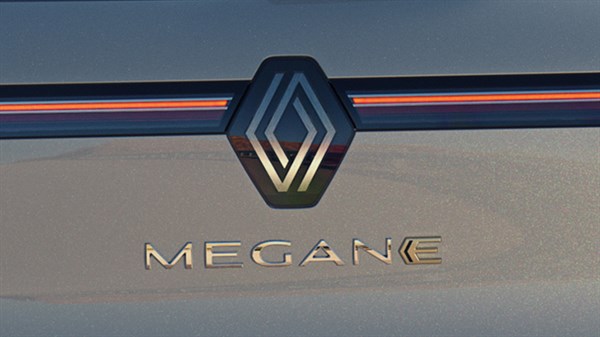 Nýr Megane E-Tech rafbíll – nýtt Renault-lógó
