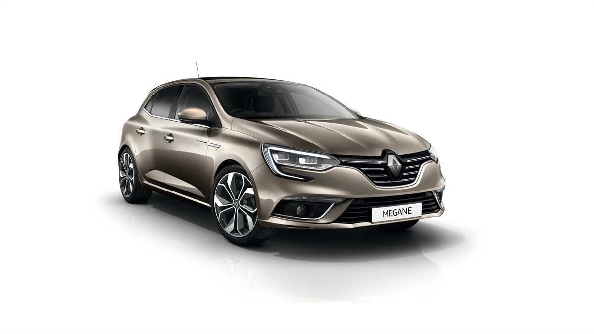 Renault MEGANE – Mynd af framhluta og hlið